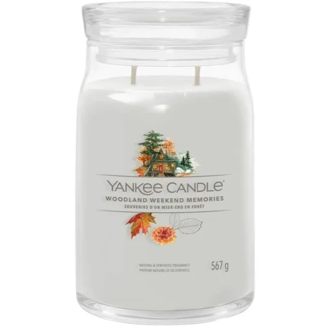 Yankee Candle Signature Large Jar Woodland Weekend Memories