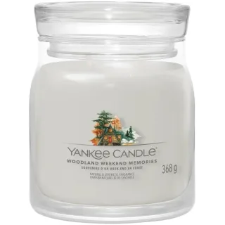 Yankee Candle Signature Medium Jar Woodland Weekend Memories