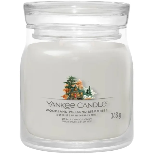 Yankee Candle Signature Medium Jar Woodland Weekend Memories
