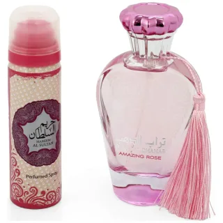 Ard Al Zaafaran Turab al Dhahab Amazing Rose edp + Deo