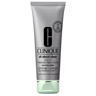 Clinique All About Clean Charcoal Mask Scrub Anti Polluti
