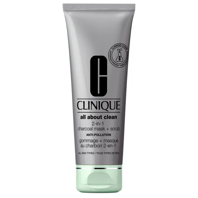 Clinique All About Clean Charcoal Mask Scrub Anti Polluti