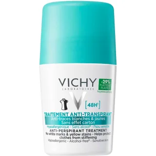 Vichy Anti-Trace antiperspirant deodorant roll-on