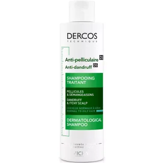 Vichy Dercos Technique Anti-dandruff Shampoo for Normal to Oily Hair