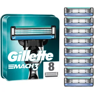 Gillette Mach3 Razor Blades 8-pack