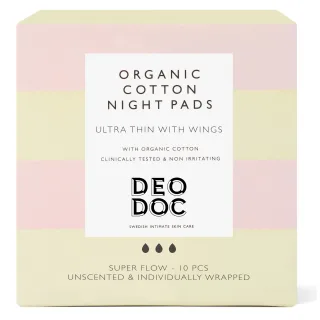 DeoDoc Organic Cotton Night Pad