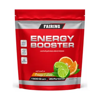 Fairing Energy Booster Kolhydratsladdning med Elektrolyter Apelsin/Lime