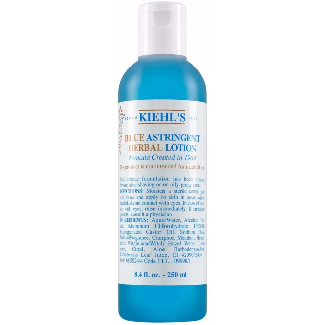Kiehl's Blue Herbal Blue Astringent Herbal Lotion