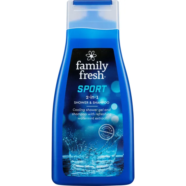 Family Fresh Sport Cooling Shower and Shampoo