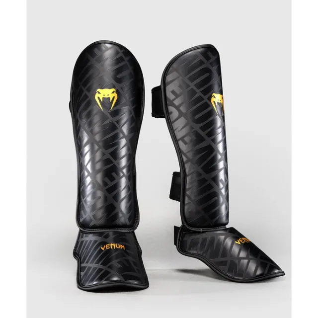 Venum CONTENDER 1.5 XT 3D Shin Guards Black/Gold