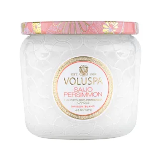 Voluspa Saijo Persimmon Maison Blanc Petite Jar