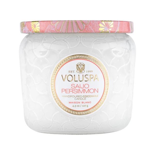 Voluspa Saijo Persimmon Maison Blanc Petite Jar