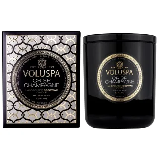 Voluspa Crisp Champagne Classic Boxed Candle