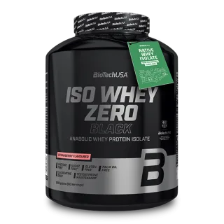 Biotech USA Iso Whey Zero Black Vassleproteinisolat