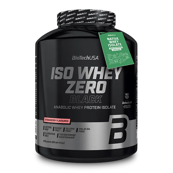 Biotech USA Iso Whey Zero Black Vassleproteinisolat