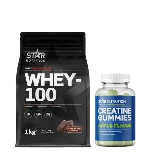 Star Nutrition Whey-100 + Creatine Gummies