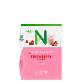Nutrilett Måltidsersättning Shake Jordgubb