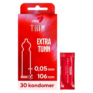 RSU RFSU Thin Tunna Kondomer 30-pack