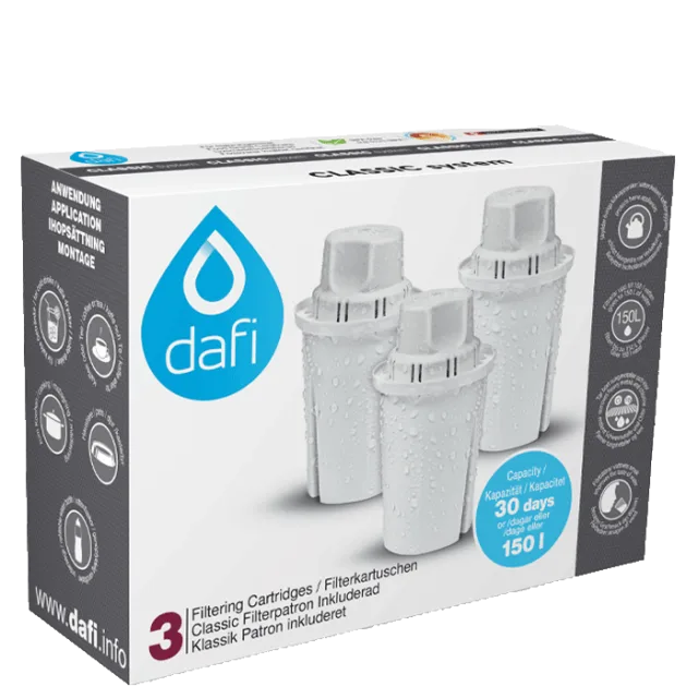 Dafi Classic Filterpatron 3-pack
