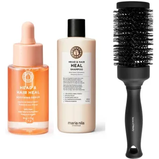 maria nila Healthy Hair Blowout Set Shampoo Serum & Blowout Brush