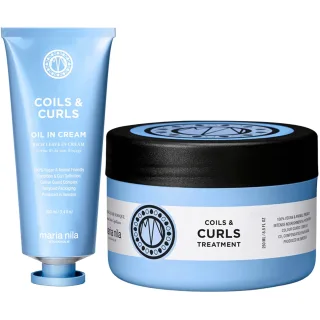 maria nila Coils & Curls Set Oil In Cream, Treatment