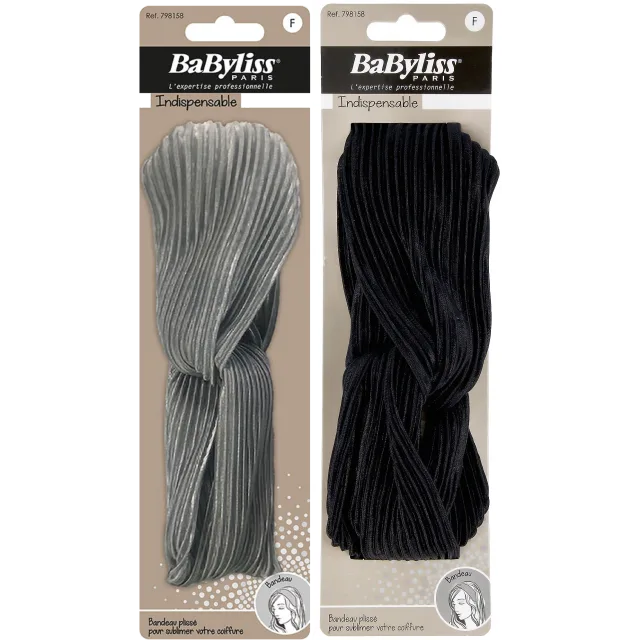 BaByliss Paris Accessories Hårband Plisserad