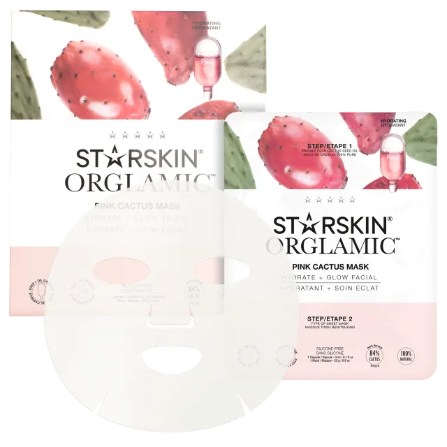 Starskin Orglamic Pink Cactus Mask