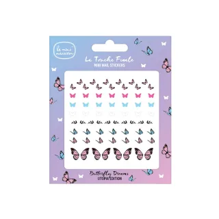 Le Mini Macaron Nail Arts Le Mini Art Stickers Butterfly Dreams