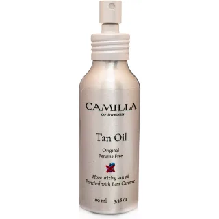 Camilla of Sweden Tan Oil