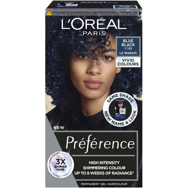 L'Oréal Paris Préférence Vivids Blue Black