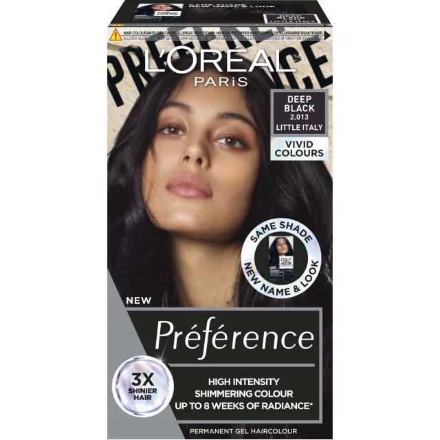 L'Oréal Paris Préférence Vivids Deep Black