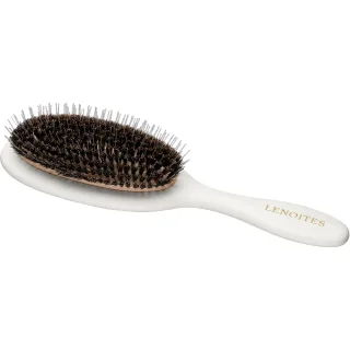 Lenoites Hair Brush Wild Boar White