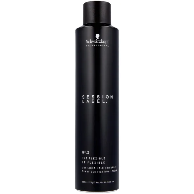 Schwarzkopf Professional Session Label THE FLEXIBLE Dry Light Hold Hairspray