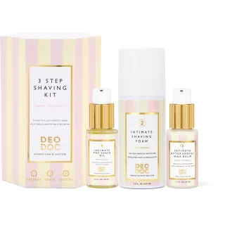 DeoDoc 3-Step Shaving Kit