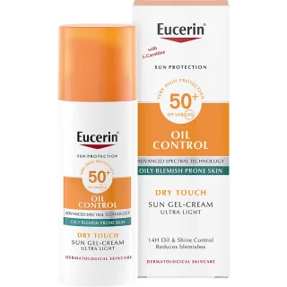 Eucerin HYALURON-FILLER + ELASTICITY Oil Control Sun Gel-Cream SPF50+