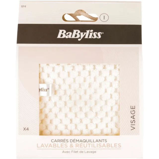 BaByliss Paris Accessories Make Up Remover Pads Washable