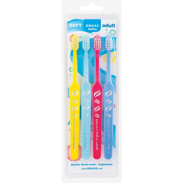 Ekulf Twice Adult 4-Pack Blister
