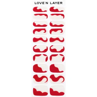 Love'n Layer Abstraction Layers Grape Red