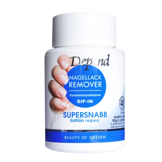 Depend Dip-in Nagellackreomver Supersnabb