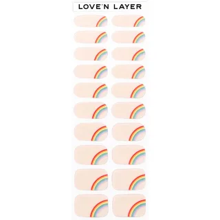 Love'n Layer Proud Rainbow Semi Transparent Multi Color