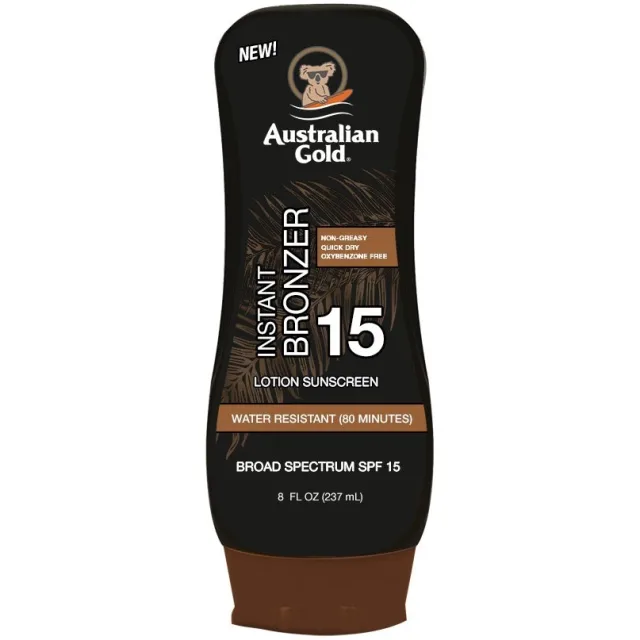 Australian Gold SPF15 Lotion With Bronzer