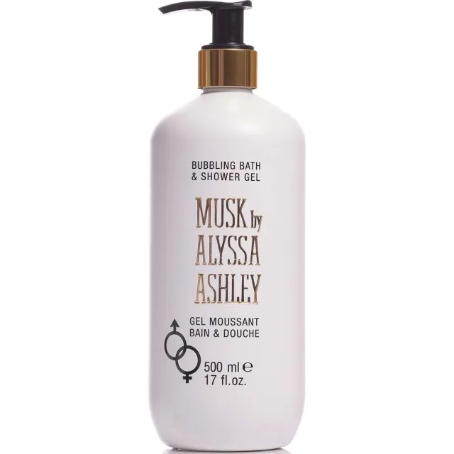 Alyssa Ashley Musk Bubbling Bath & Shower Gel