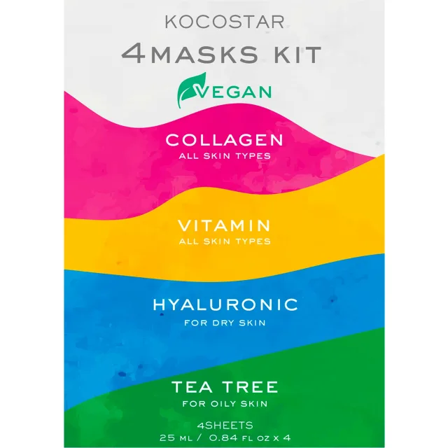 Kocostar 4 Masks Kit