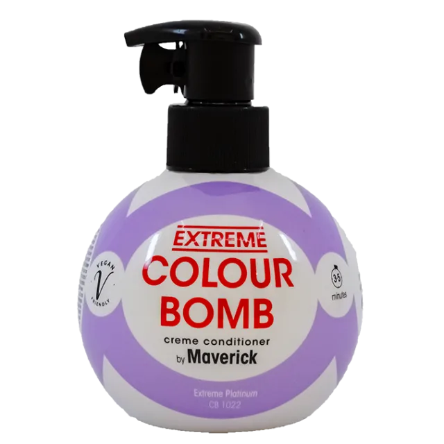 Colour Bomb Creme Conditioner Extreme White Platinum