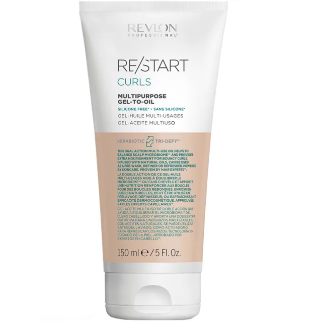 Revlon Professional Restart Curls Gel to Oil