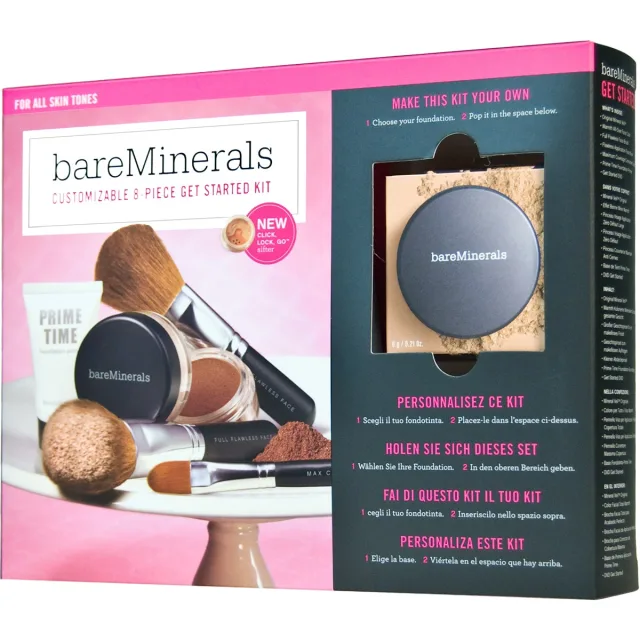 bareMinerals Customizable 8-Piece Start-Kit Golden Medium