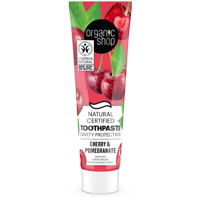 Organic Shop Cavity Protection Cherry & Pomegranat
