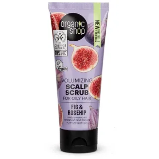 Organic Shop Scalp Scrub Fig & Rosehi