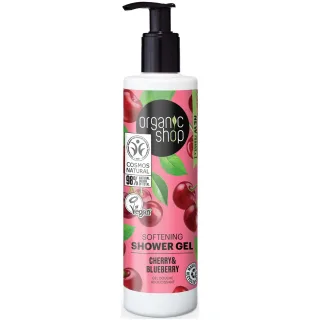 Organic Shop Shower Gel Cherry & Blueberry