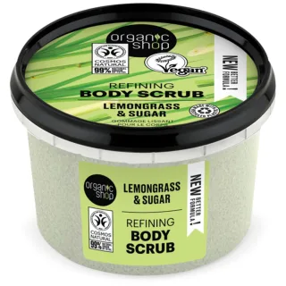 Organic Shop Body Scrub Lemongrass & Sugar